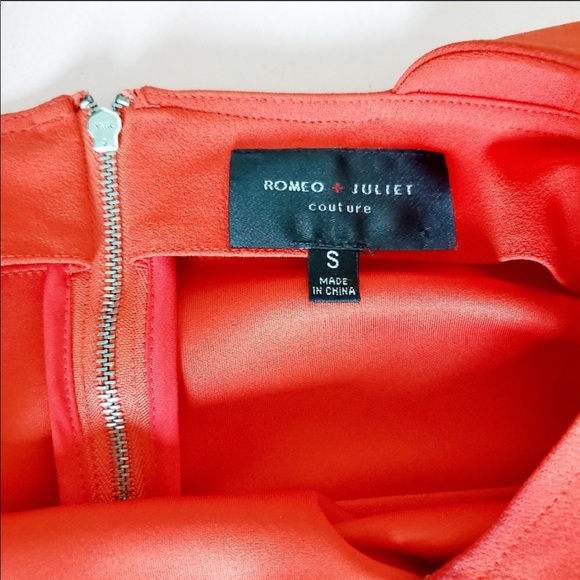 Romeo & Juliet Couture Orange A-Line Dress - Picture 6 of 12